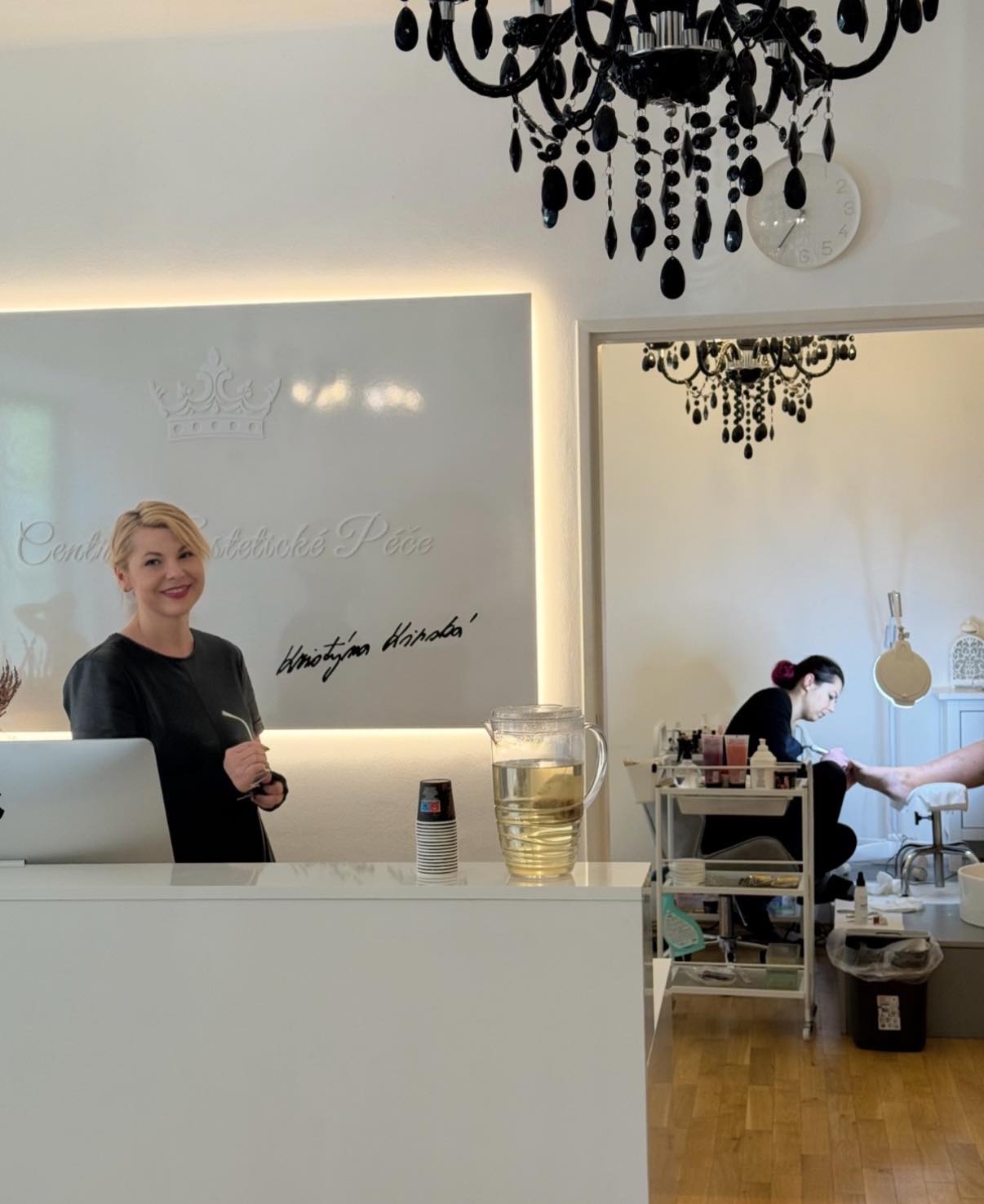 Reception at Centrum Estetické Péče